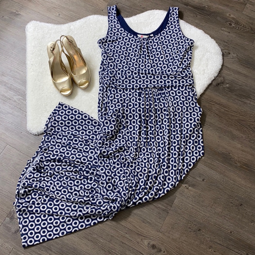 Boden Floral Print Maxi Dress